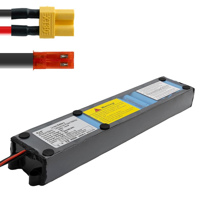 Bateria 36V 7,8 Ah ze złączami XT30 i JST — zdjęcie 6