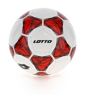 Piłka do futsalu Lotto BL FS TACTO 700 PK6 biały/czarny/ceglastoczerwony