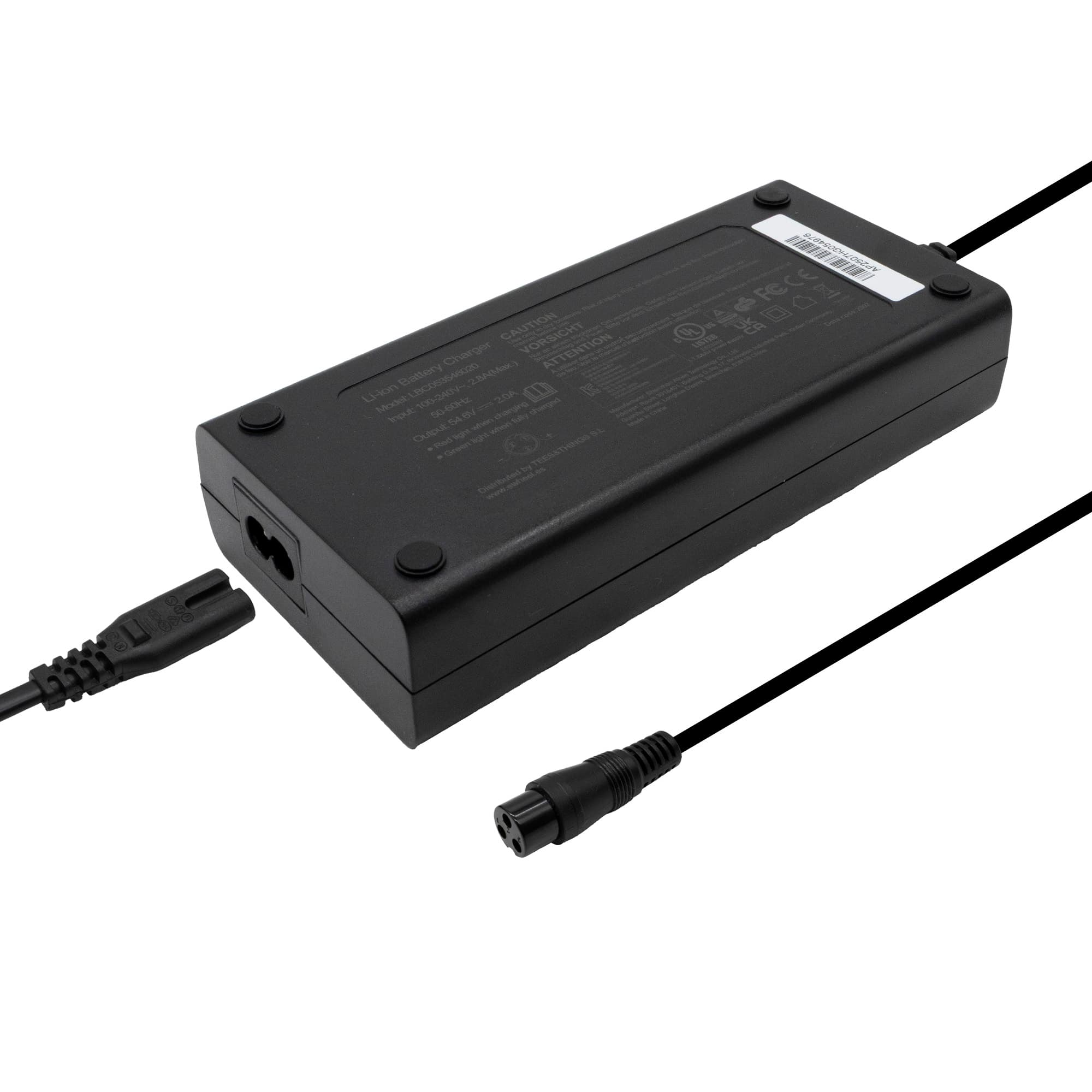Ładowarka premium 48V (wyjście 54,6V) 2A złącze Gx16 — zdjęcie 3