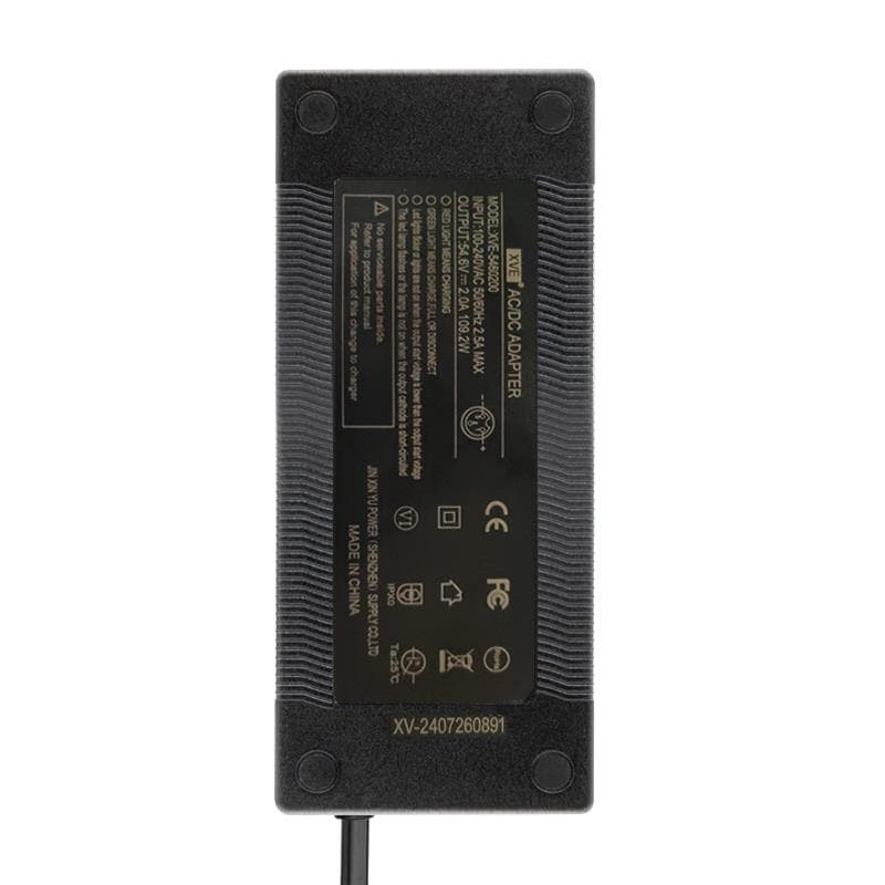 Ładowarka premium 48V (wyjście 54,6V) 2A złącze Gx16 — zdjęcie 5