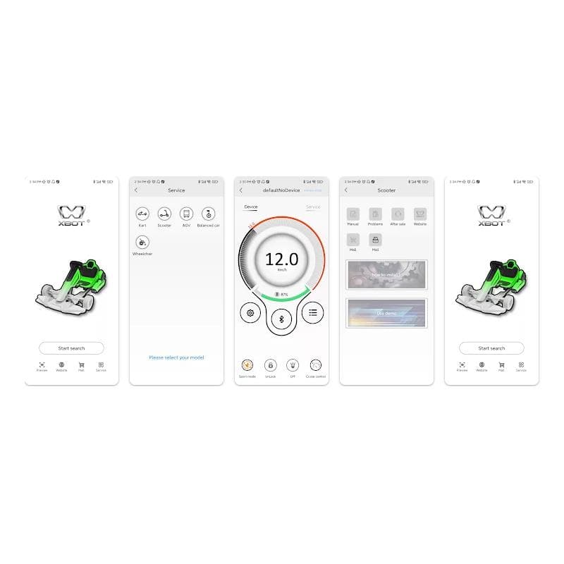Zestaw elektroniki 36V 17A 350W z wyświetlaczem centralnym [Xbot] — zdjęcie 12