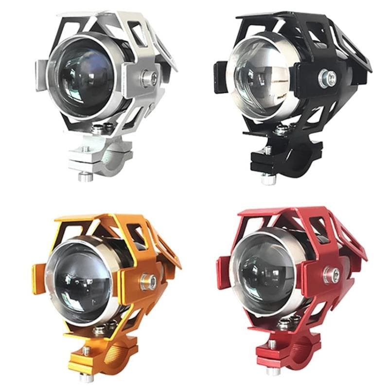Lampa przednia LED U5 12-85V czerwona — zdjęcie 4