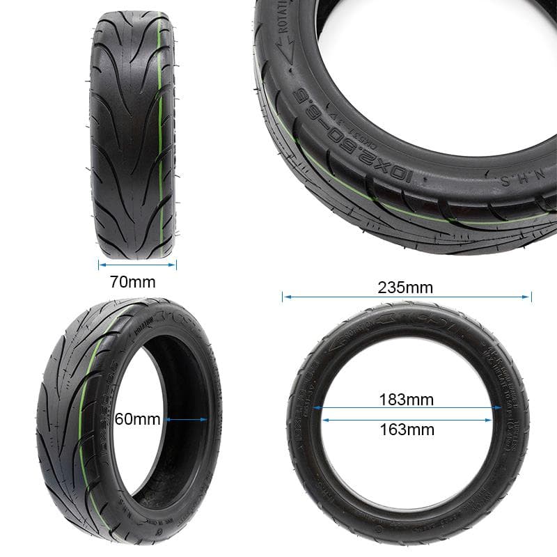 Opona bezdętkowa 10x2,5-6,5 [CST] — zdjęcie 2