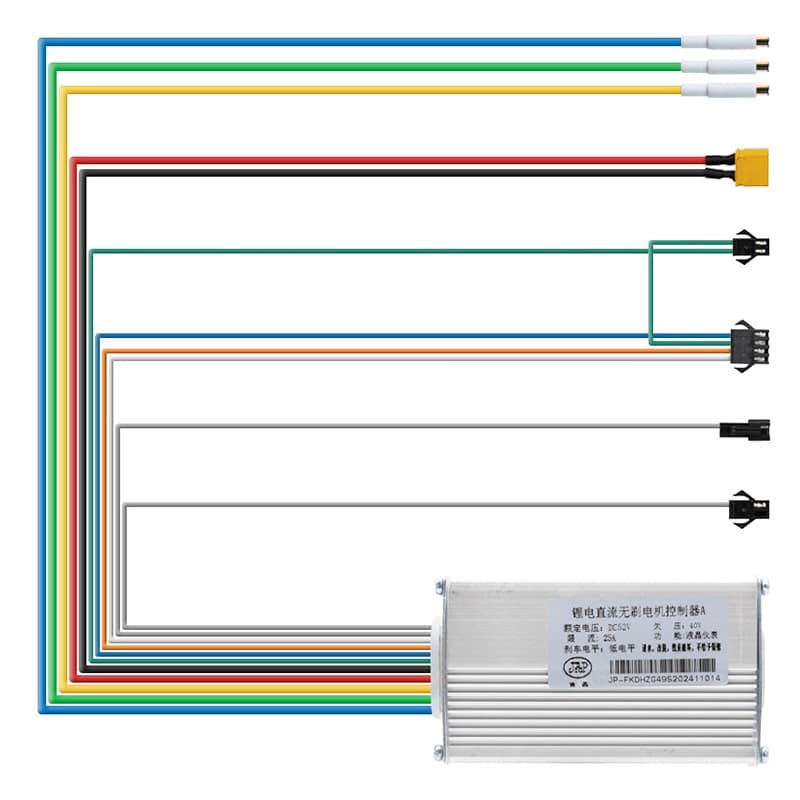 Sterownik 52V 25A 800W-A LCD JP [J&P]