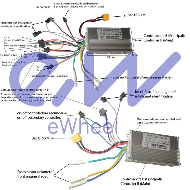 Sterownik 52V 25A 800W-B LCD JP [J&P] — zdjęcie 4