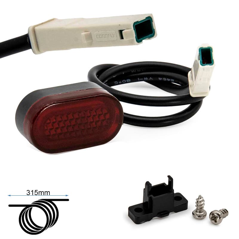 Lampa tylna na błotnik 5-12V do Xiaomi M365 i Pro