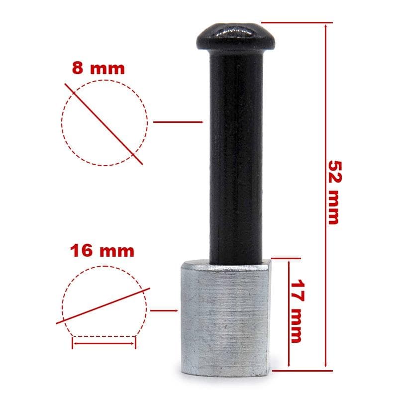 Sworzeń 8/M6x52mm do kolumny kierownicy MI3 — zdjęcie 2