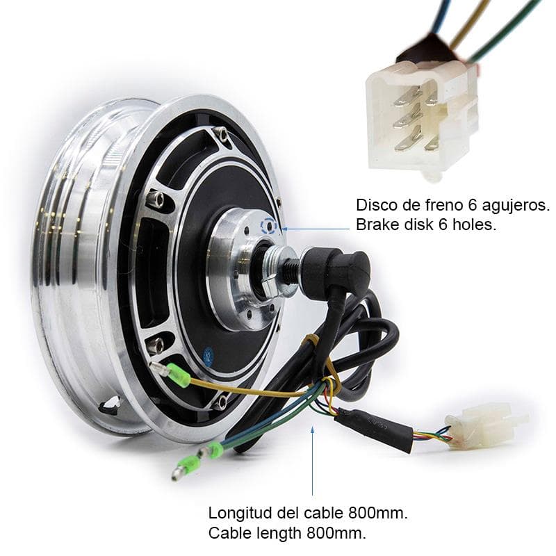 Silnik brushless 48V 500W 6/B40 — zdjęcie 3