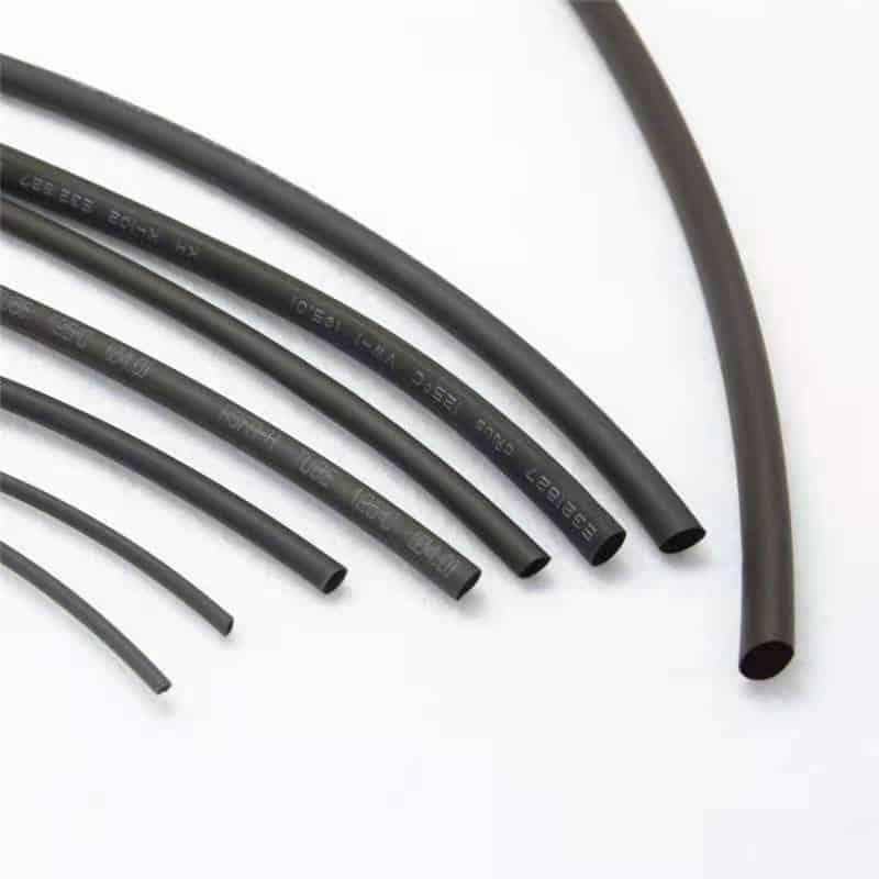 Rurka termokurczliwa czarna do kabli - 2mm x 200M — zdjęcie 3