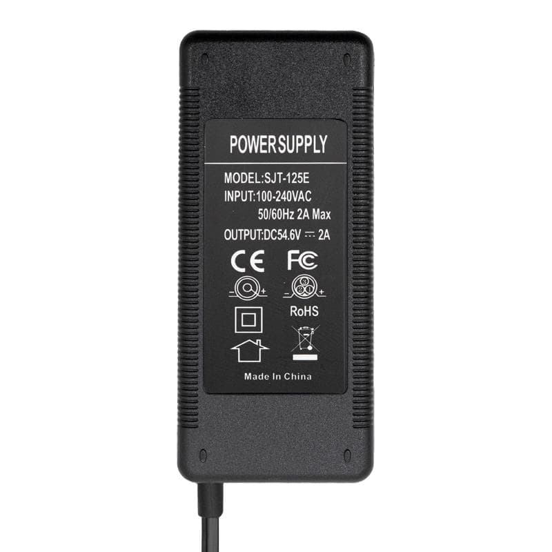 Ładowarka 48V (wyjście 54,6V) 2A złącze DC 5,5x2,5mm — zdjęcie 2