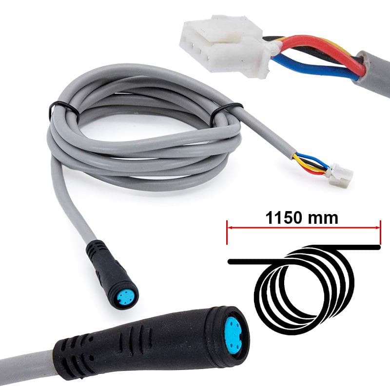Kabel komunikacyjny Waterproof 8mm do HY do Xiaomi – 1/1 1,18M