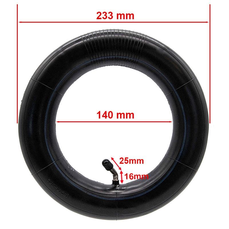 Dętka 10x2,5 VC 135x45° — zdjęcie 2