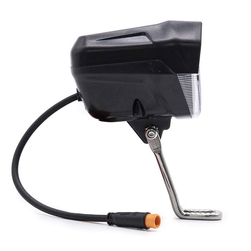 Lampa przednia LED z klaksonem czarna 12-72v ze złączem wodoodpornym — zdjęcie 4