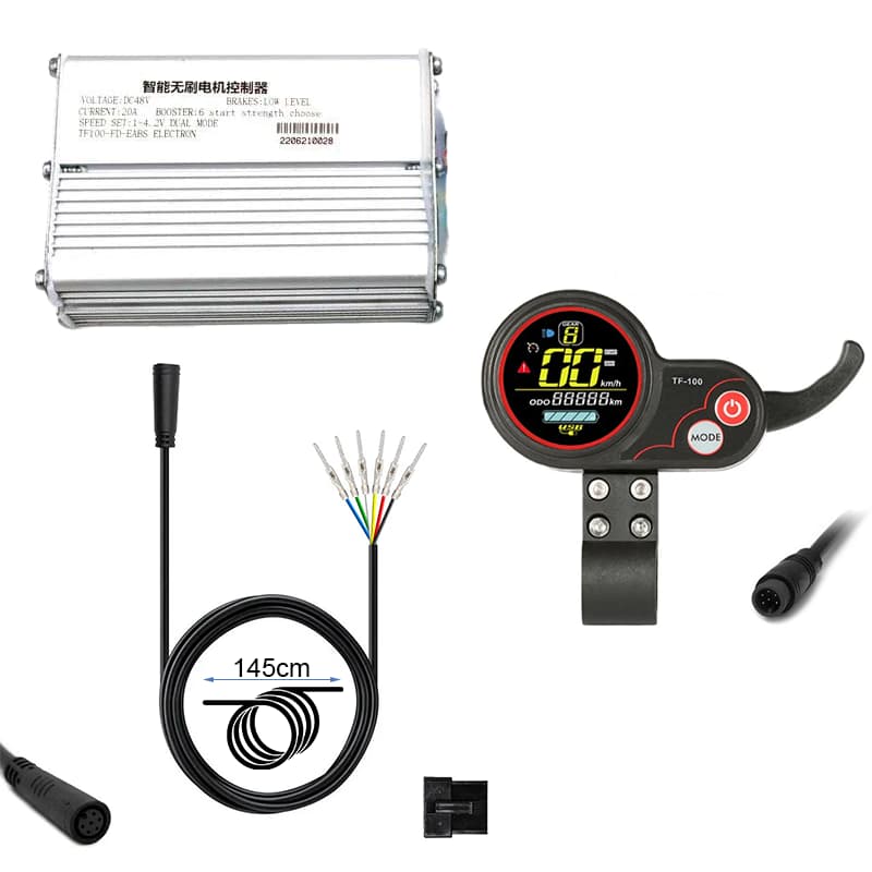 Zestaw elektroniki TF-100 36/48V 20A 500/800W