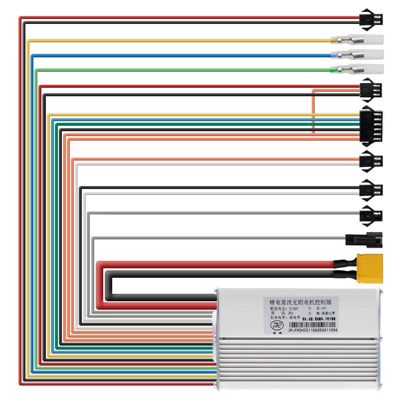 Sterownik 48V 28A 1200W LCD JP [J&P]