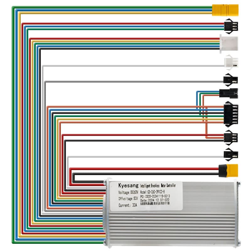 Sterownik 60V 30A 1500W-B LCD QS-S4 [Kyesang]