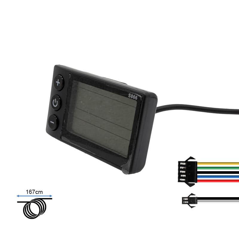Zestaw elektroniki S886 24/36/48V 13A 250/350/500W — zdjęcie 4