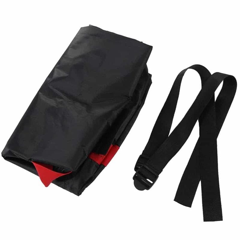 Pokrowiec wodoodporny z tkaniny 100x40x20 cm – czerwony — zdjęcie 6