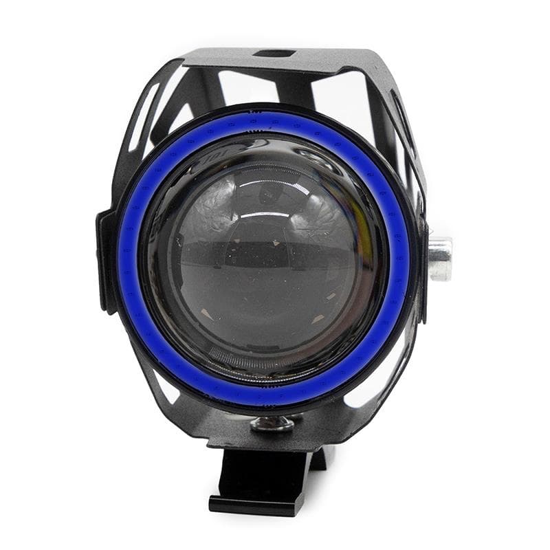 Lampa przednia LED U7 12-80V niebieska — zdjęcie 5