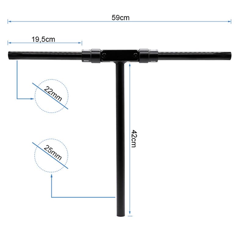 Kierownica 42/59 cm składana do Smartgyro — zdjęcie 2