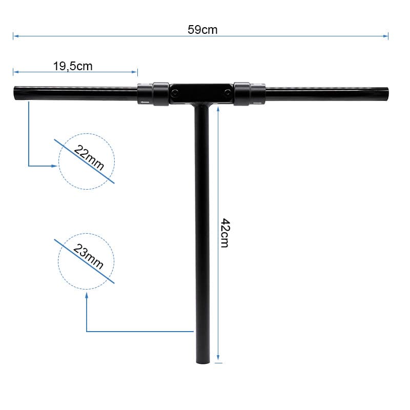 Kierownica 42/59 cm składana do Smartgyro — zdjęcie 4