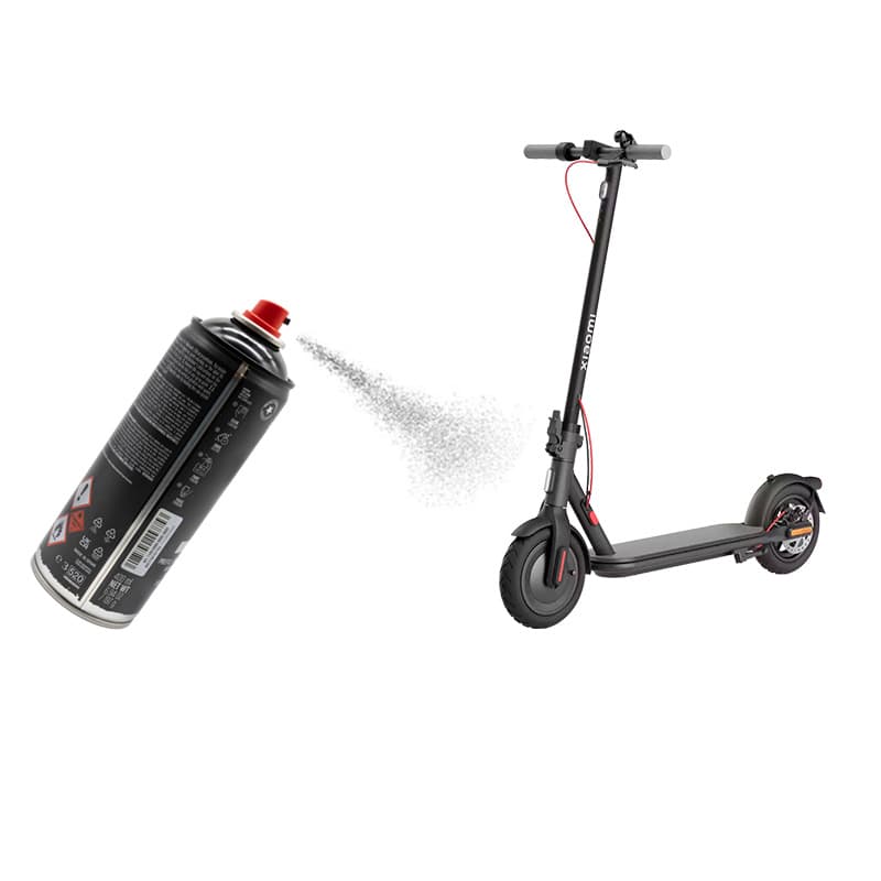 Lakier w sprayu szary metalik do Xiaomi 375ml — zdjęcie 3