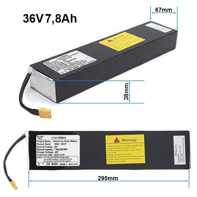 Bateria 36V 7,8Ah do Kugoo S1 — zdjęcie 2