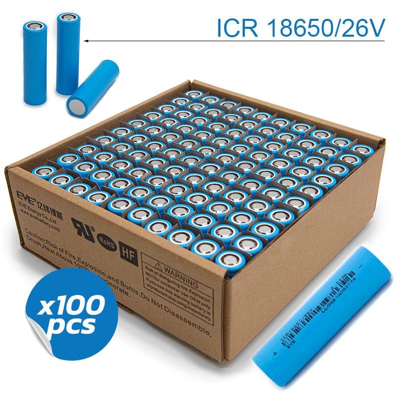 Ogniwo 18650 2,55A/h 3C [EVE] - 100 szt