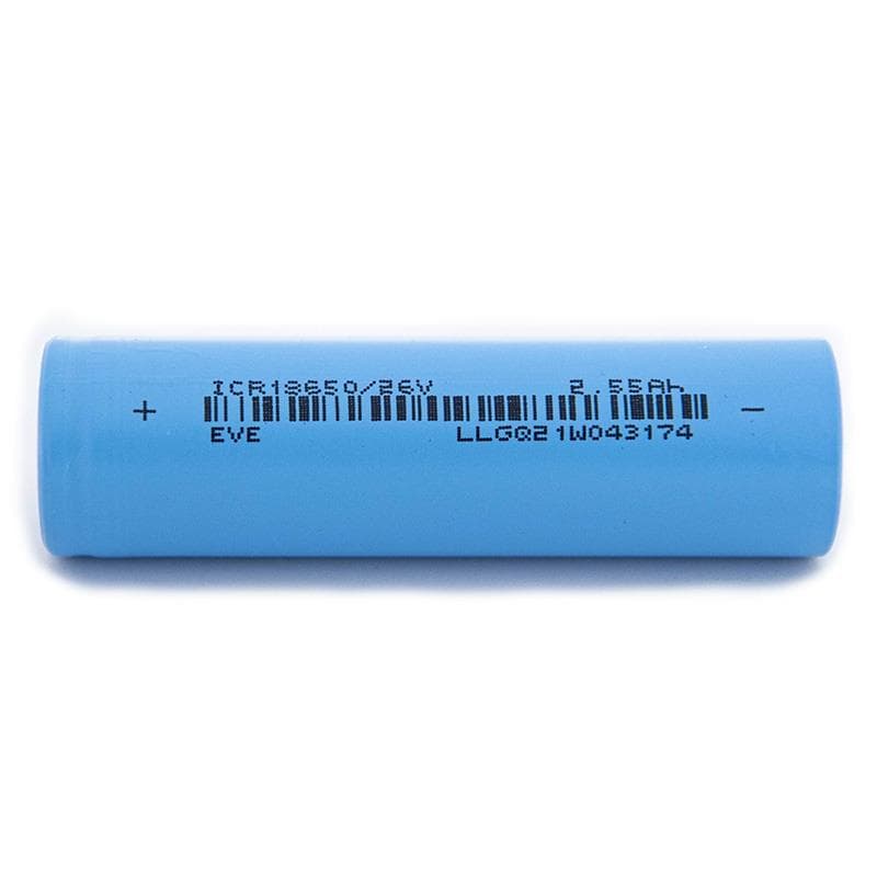 Ogniwo 18650 2,55A/h 3C [EVE] - 100 szt — zdjęcie 3