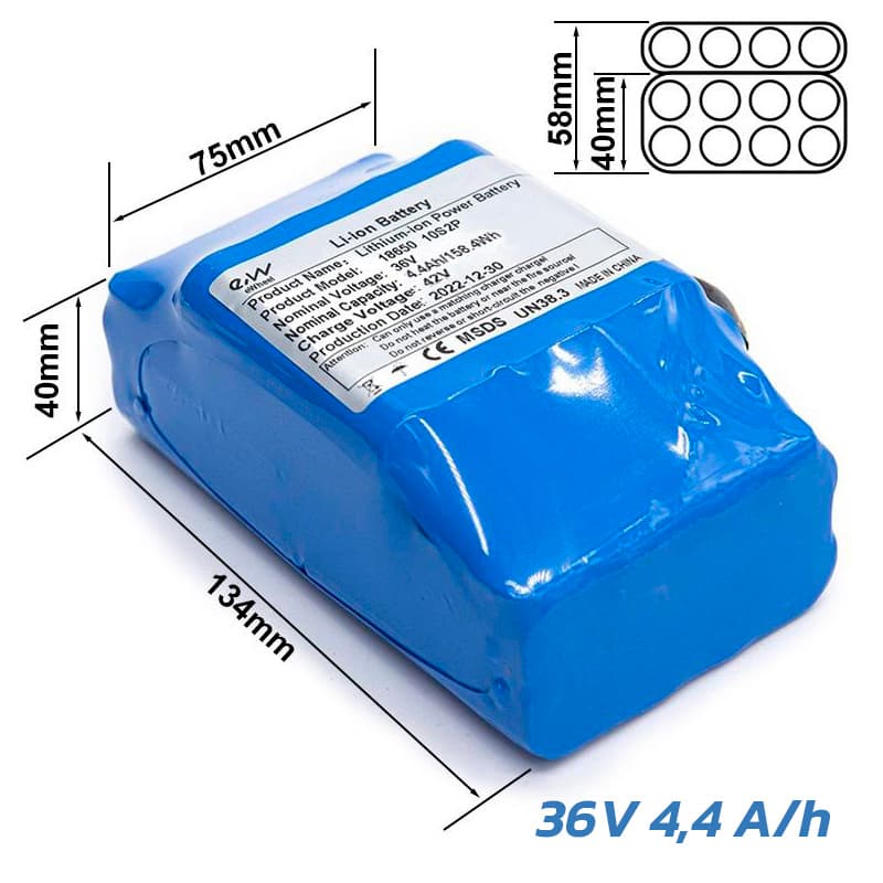 Bateria zewnętrzna 36V 4,4 A/h — zdjęcie 2