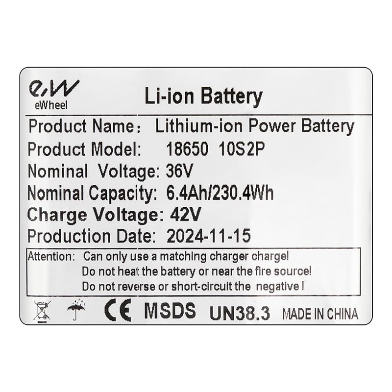 Bateria zewnętrzna 36V 6,4 A/h — zdjęcie 3
