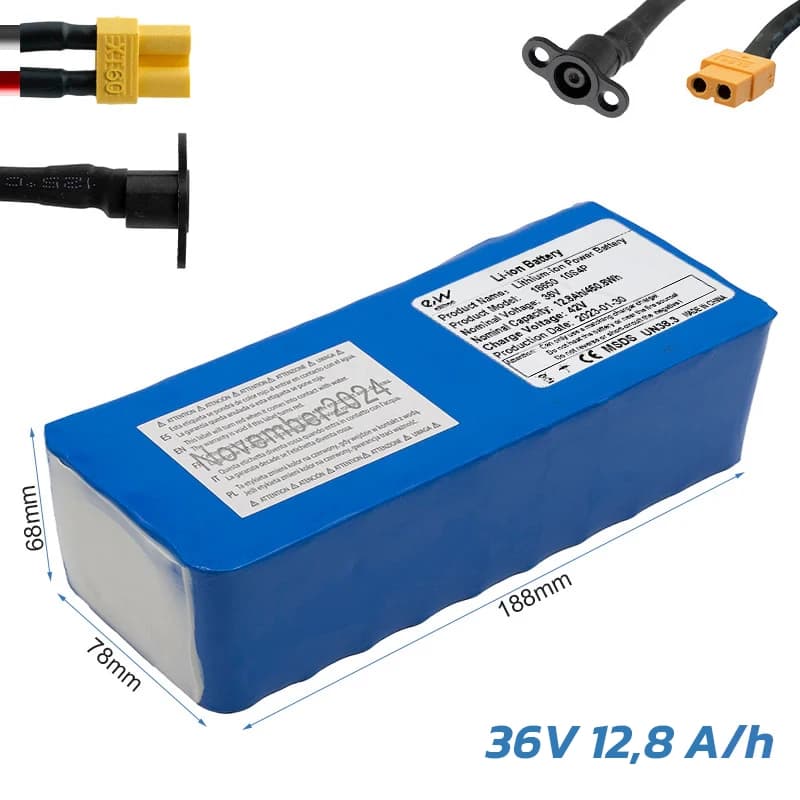 Bateria zewnętrzna 36V 12,8 A/h — zdjęcie 2