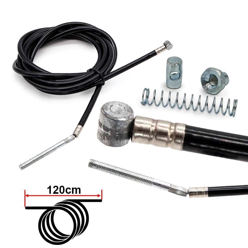 Linka hamulca z pancerzem Dualtron Mini (przednia) - 1,20M