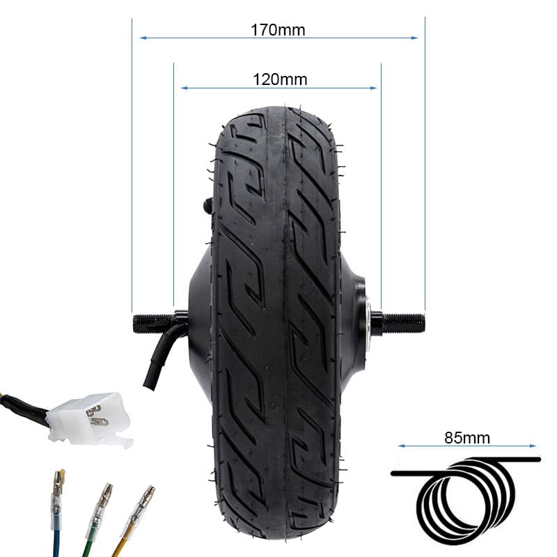 Silnik niebieski 48V 800W 6,5"/B50 SmartGyro/Urbanglide — zdjęcie 3