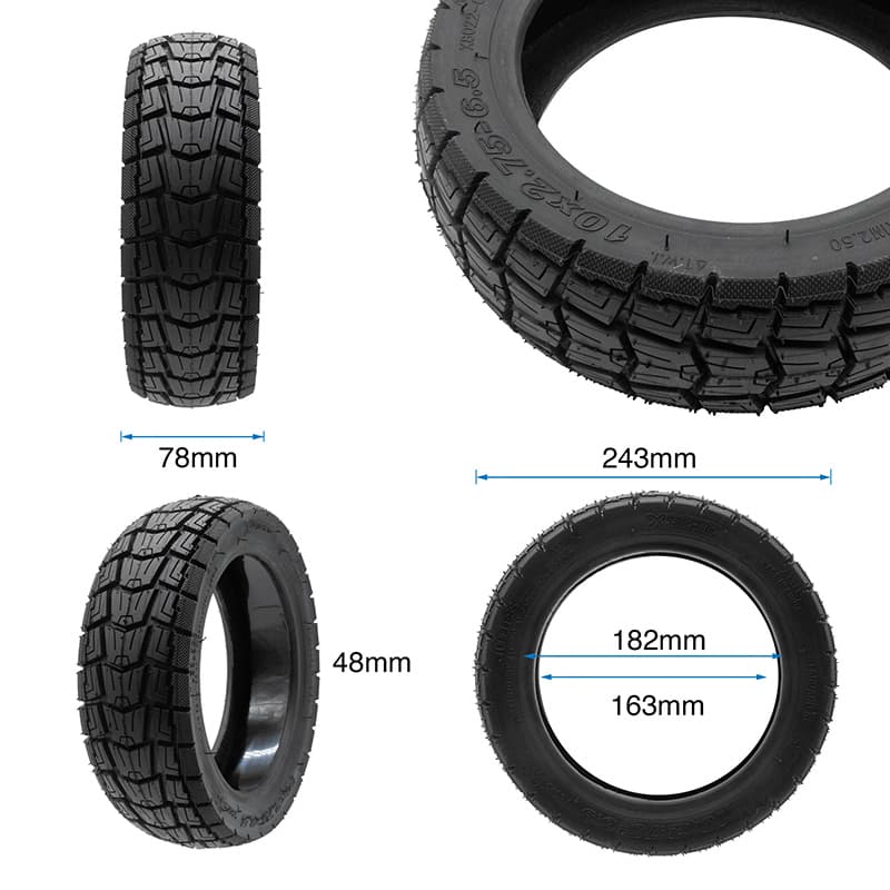 Opona bezdętkowa offroad 10x2,75-6,5 [Xuancheng] - Edition GEL — zdjęcie 2