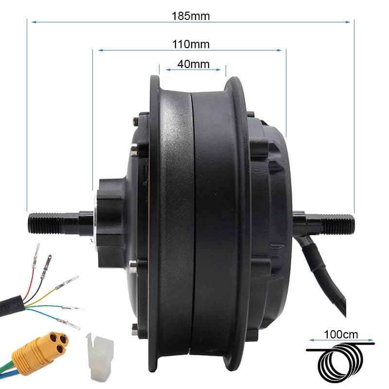 Silnik 48v 1000w 6/B34 KuKirin G2 Max [Kugoo] — zdjęcie 2