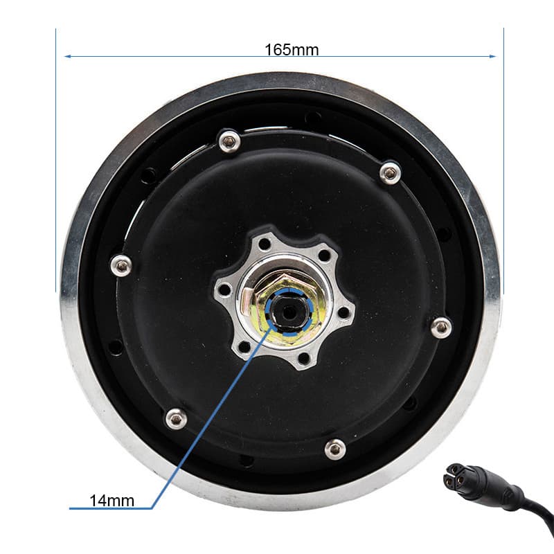 Silnik 52V 1200W 6/B38 KuKirin G3 Pro - krótki kabel — zdjęcie 3
