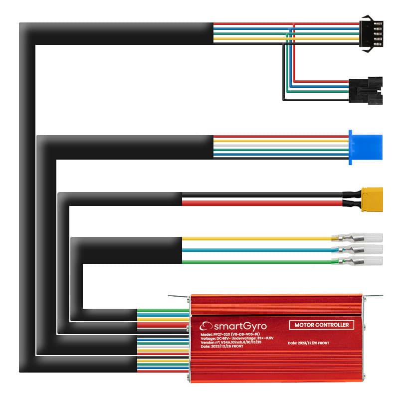 Sterownik 48V A i B Smartgyro Crossover Dual Max – z ograniczeniem — zdjęcie 2