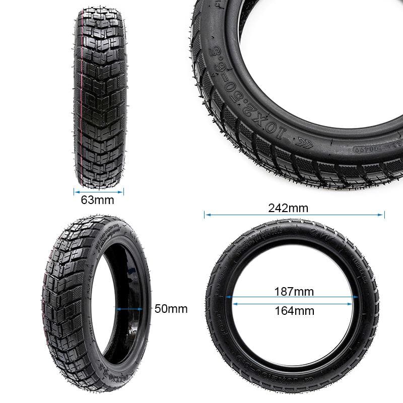 Opona bezdętkowa Offroad 10X2,50-6,5 / GEL / Ewheel — zdjęcie 2