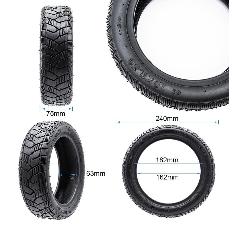 Opona bezdętkowa Cityroad 10X2,5-6,5/B60 — zdjęcie 2