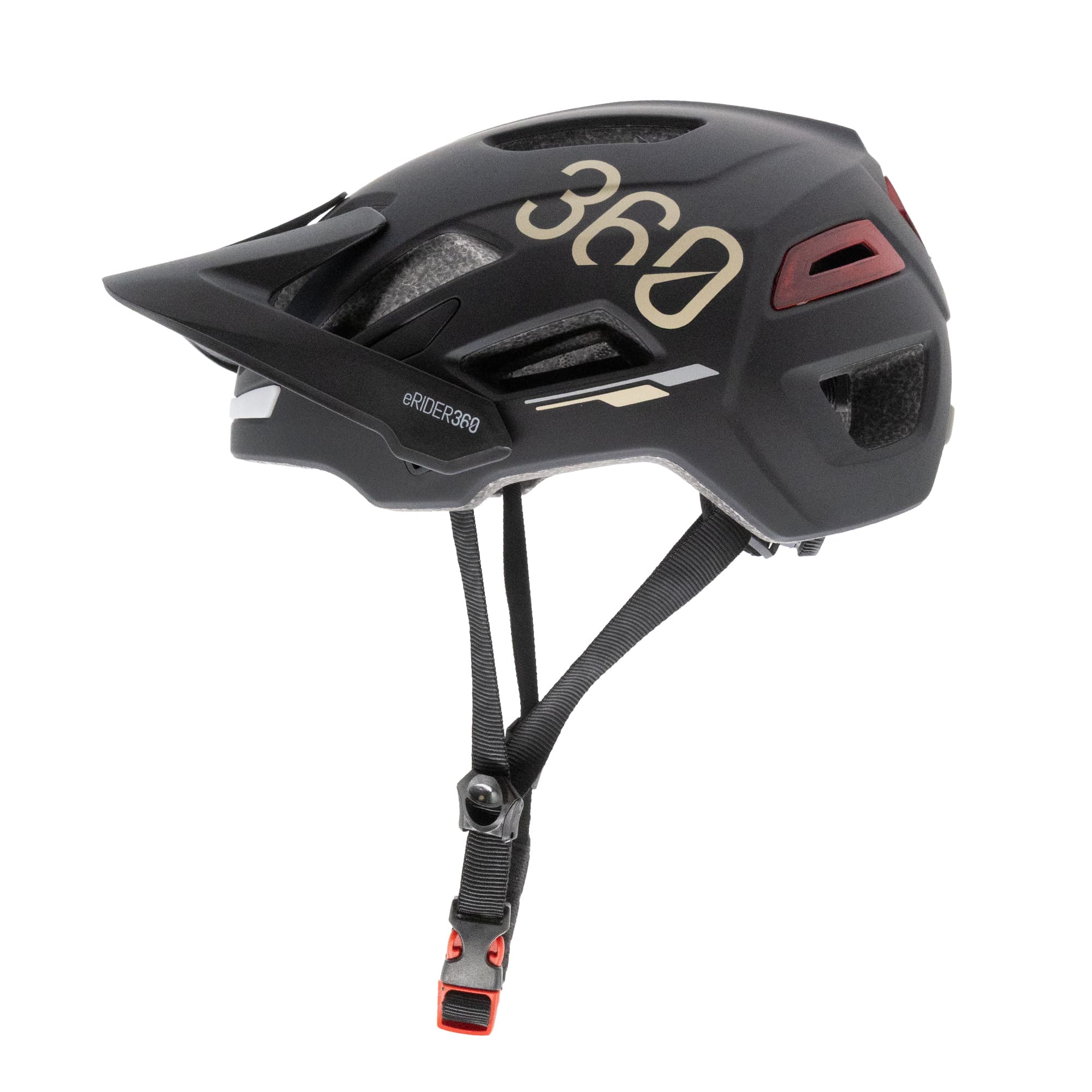 Kask Ventur Sport – czarny – z oświetleniem + kierunkowskazami — zdjęcie 2