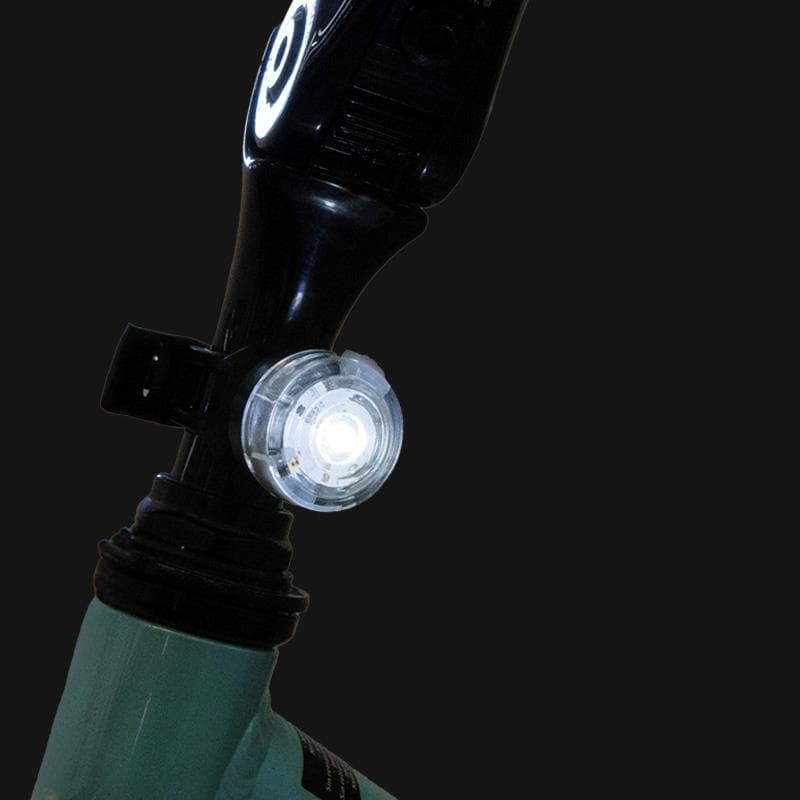 Komplet lampek LED przedniej i tylnej akumulatorowych EWL001 — zdjęcie 3