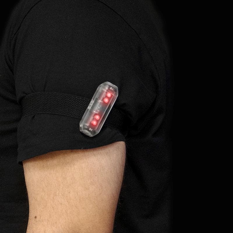 Opaska elastyczna z lampą LED aktywowaną ruchem EWL009 – nie wymaga baterii — zdjęcie 2