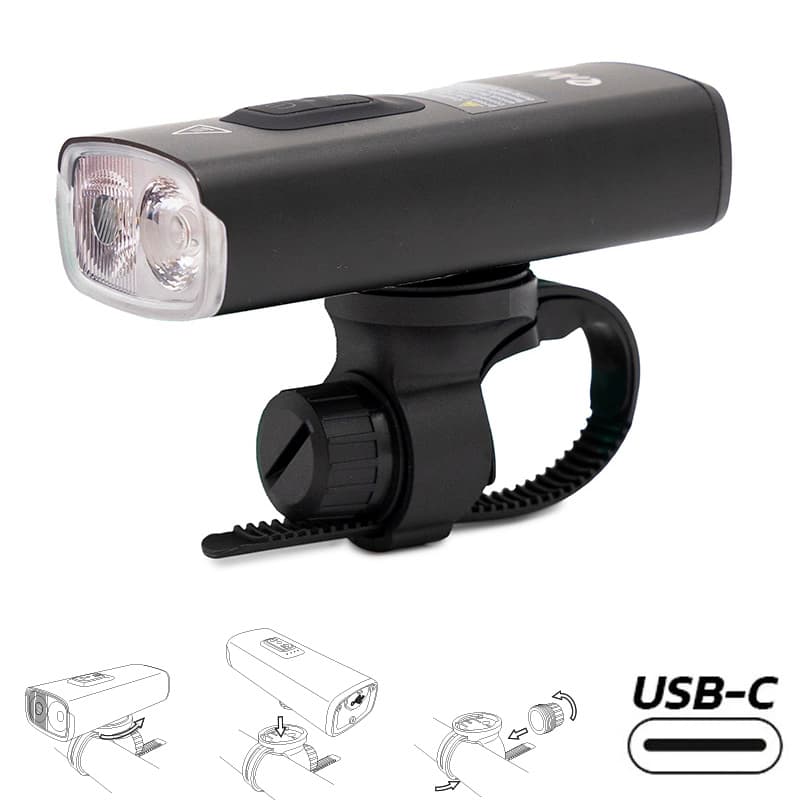 Lampa przednia LED akumulatorowa 2600 lumenów EWL014