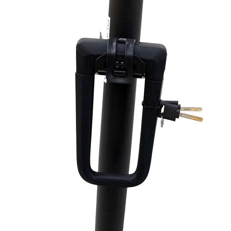 Zapięcie U-lock na klucz EWLK023 czarne — zdjęcie 6