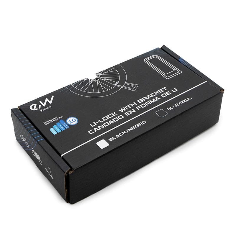Zapięcie U-lock na klucz EWLK023 czarne — zdjęcie 10