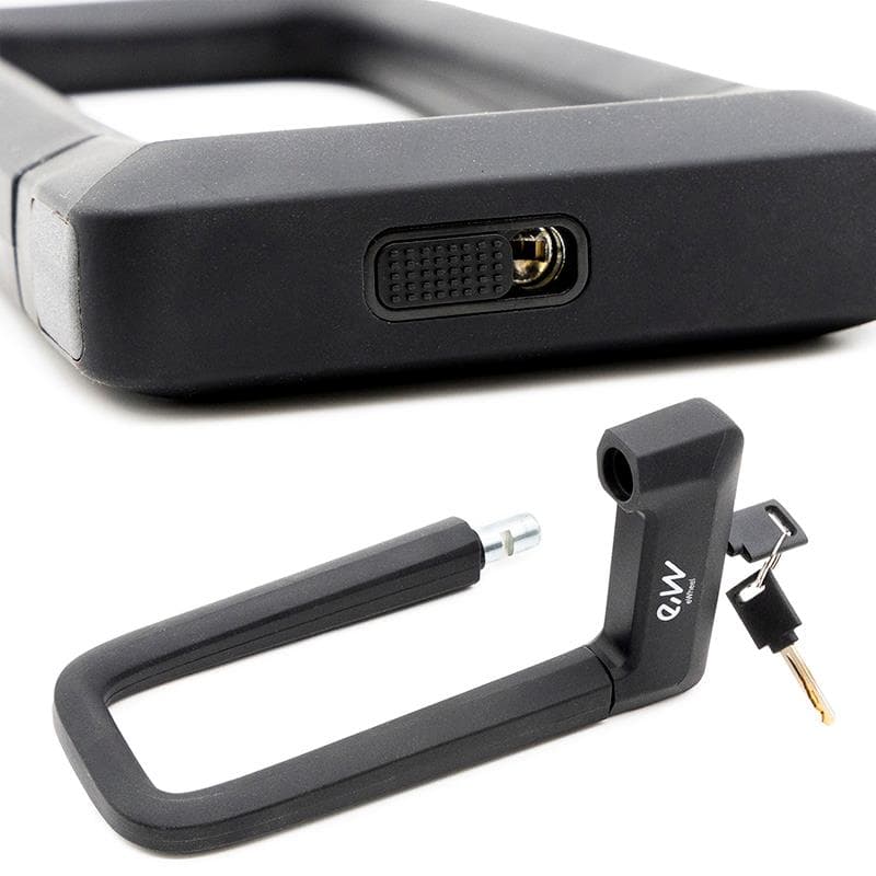 Zapięcie U-lock na klucz EWLK023 czarne — zdjęcie 13