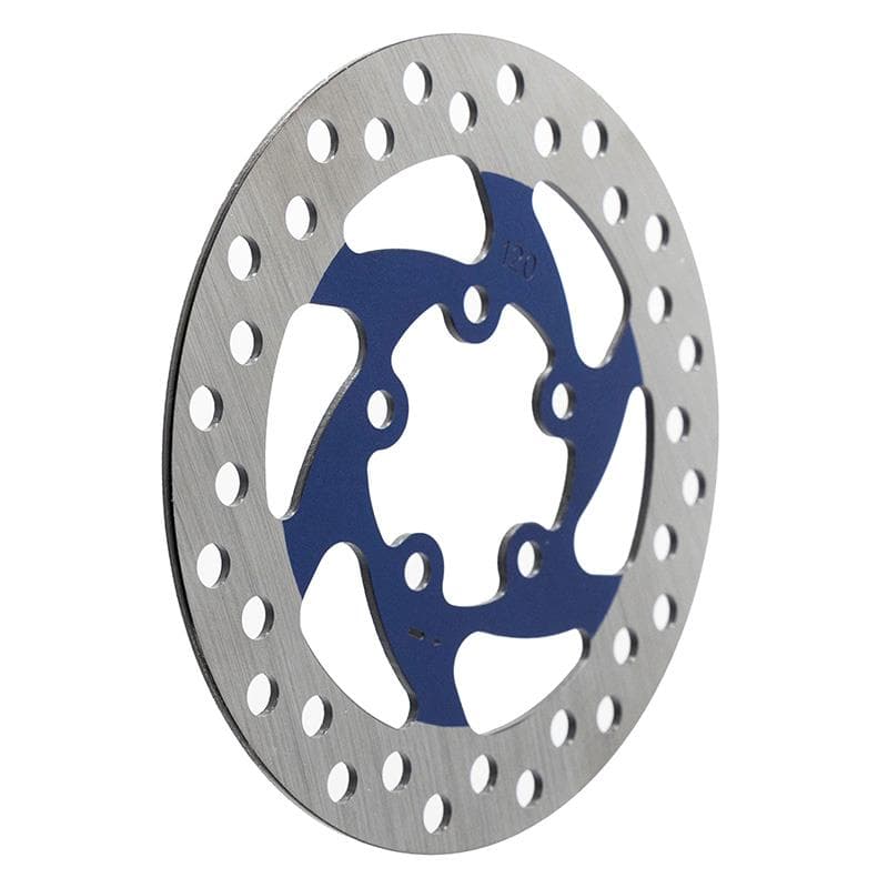 Tarcza hamulcowa 120mm 5H niebieska — zdjęcie 3