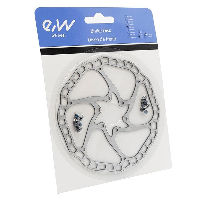 Tarcza hamulcowa EWD001 140mm 6H – srebrna — zdjęcie 4