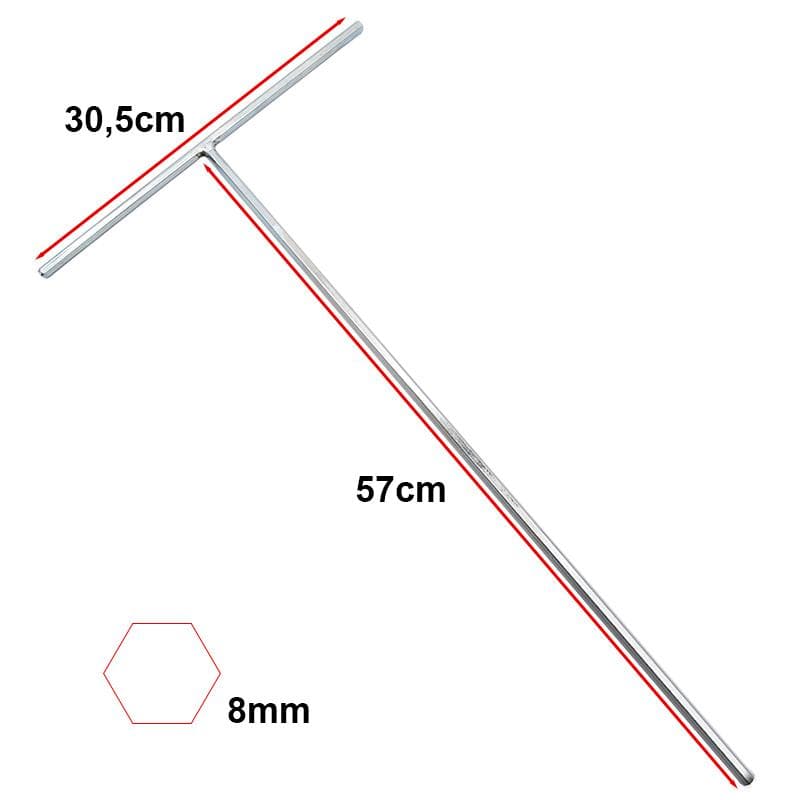 Klucz imbusowy M10/58cm do kolumny kierownicy Smartgyro